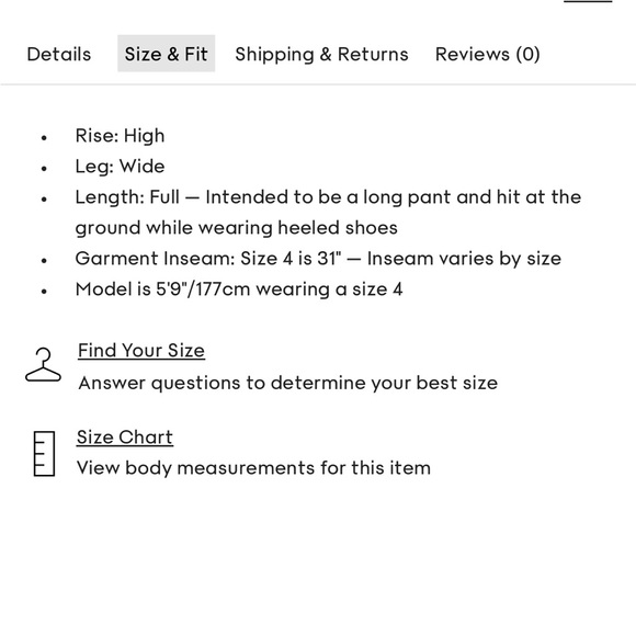 NWOT Aritzia - Wilfred Black premium faux leather New Bridger Cargo Pants - Picture 11 of 12